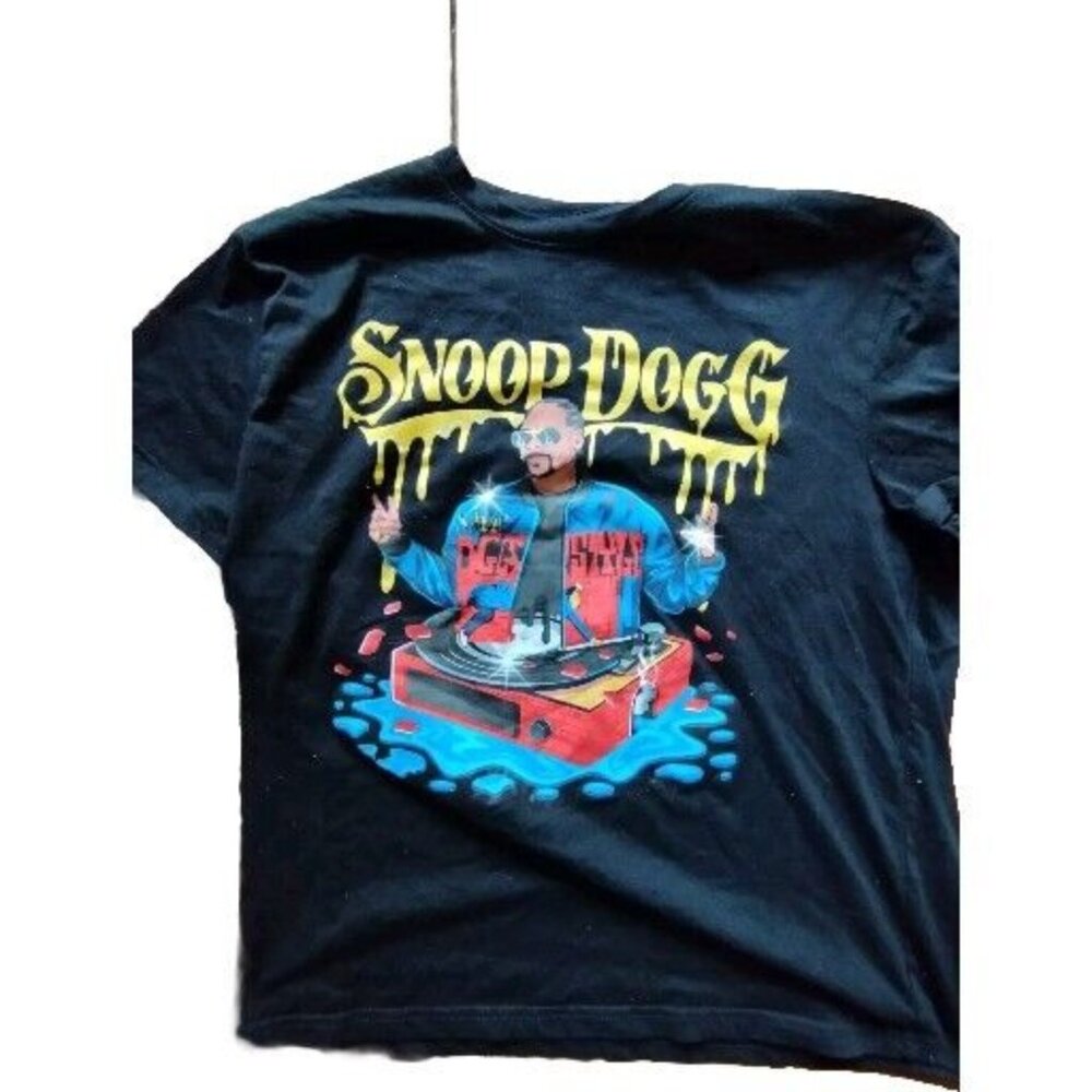 Snoop Dogg T-Shirt Drip Doggy Style Dogg Supply Men's Large Black
